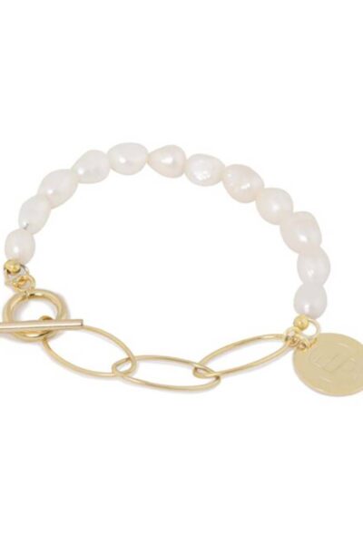 Schakelarmband met zoetwaterparels Ellen Beekmans