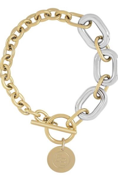 Schakelarmband bicolor Ellen Beekmans