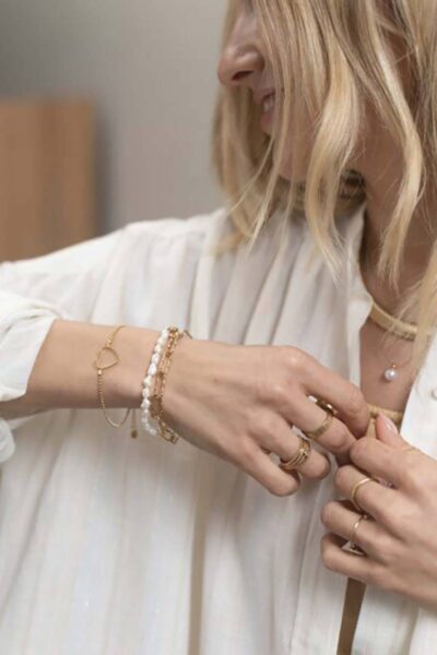 Armband met zoetwaterparels Ellen Beekmans