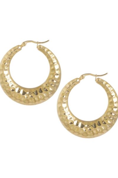 Gehamerde creolen Ellen Beekmans