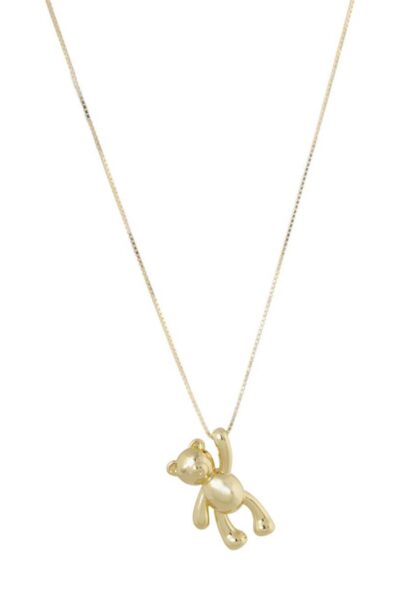 Ketting met teddybeer hanger Ellen Beekmans