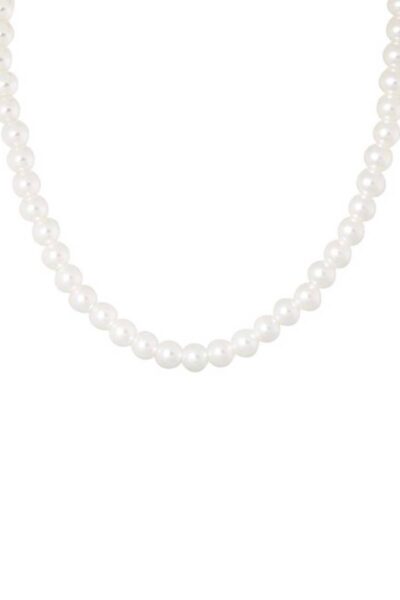 Korte ketting met grote parels Ellen Beekmans
