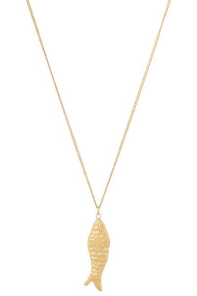 Ketting met vishanger large Ellen Beekmans