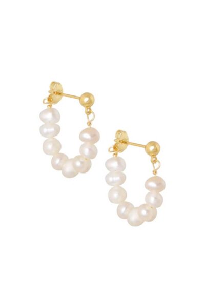 Oorstekers met leer patroon Ellen Beekmans