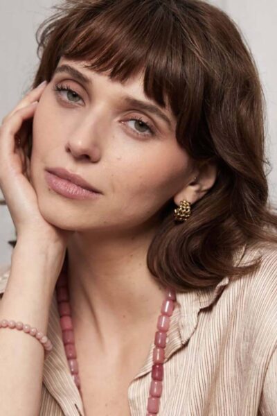 Opengewerkte oorringen met patroon Ellen Beekmans