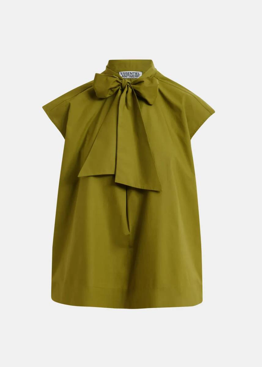 Jalaysia sleeveless top avocado Essentiel - Afbeelding 5