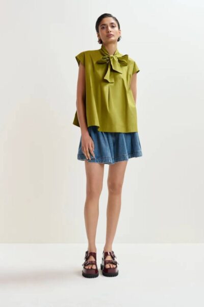 Jalaysia sleeveless top avocado Essentiel