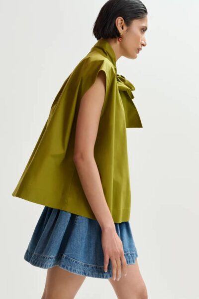 Jalaysia sleeveless top avocado Essentiel