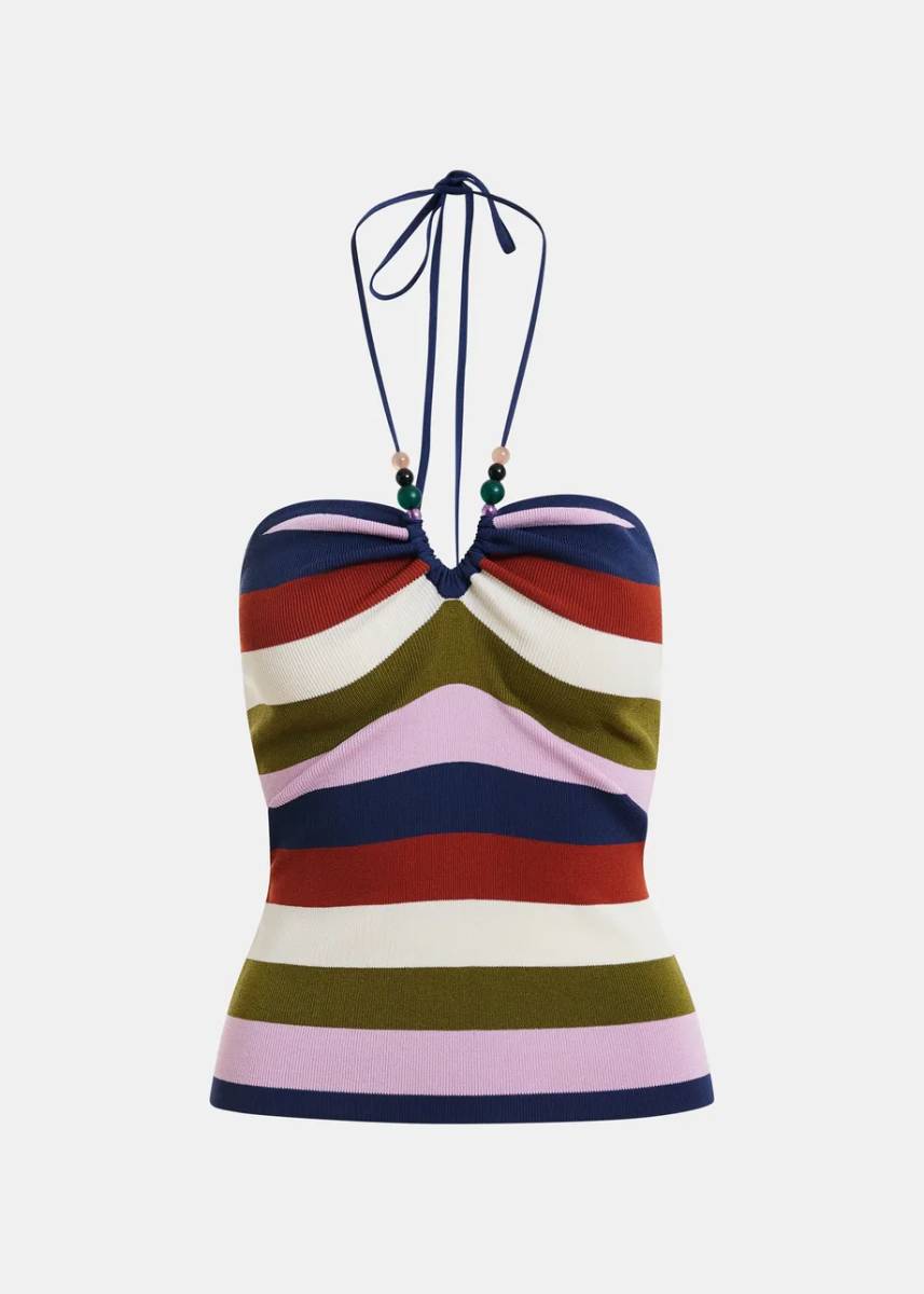 Jellie sleeveless knit top C2 patriot Essentiel - Afbeelding 6