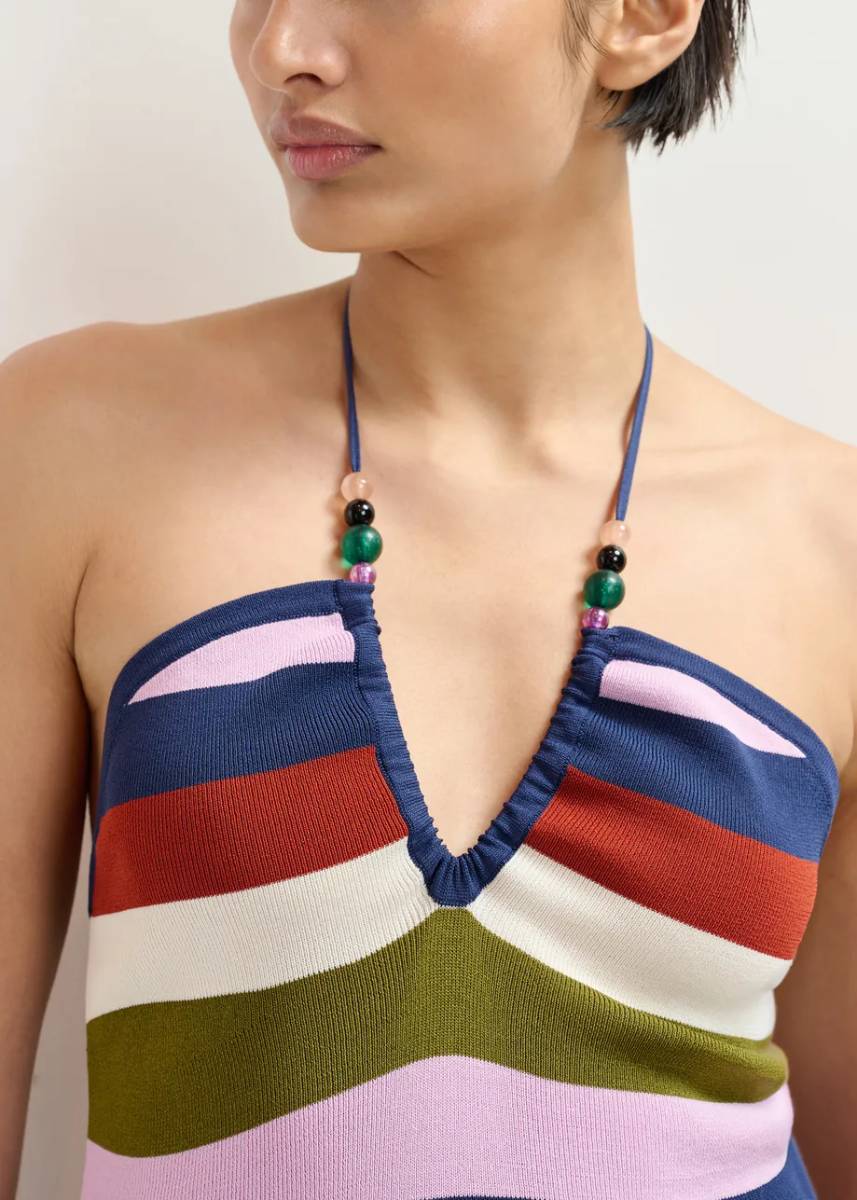 Jellie sleeveless knit top C2 patriot Essentiel - Afbeelding 2
