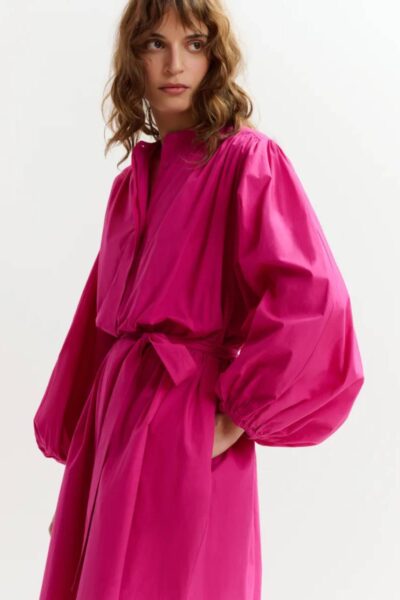 Jex oversized minidress mauve love Essentiel