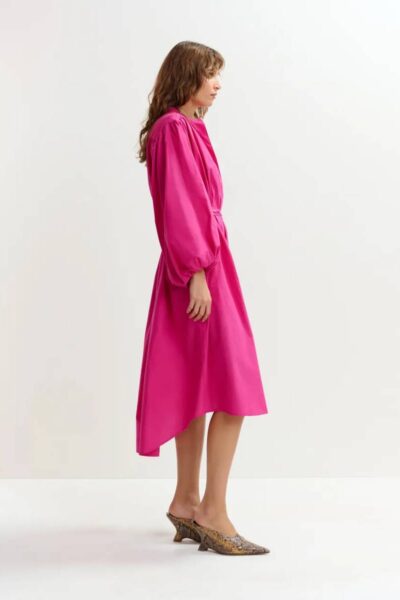 Jex oversized minidress mauve love Essentiel