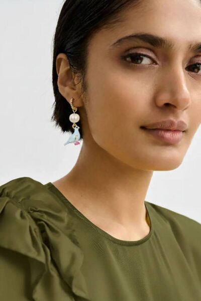 Jholy earrings with charms C1 lake view Essentiel