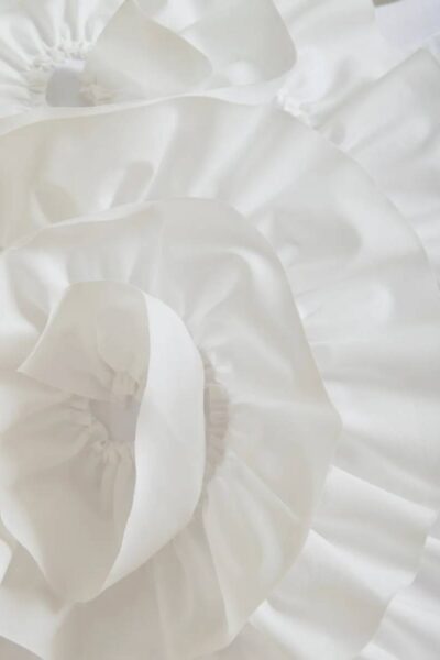 Jidole t-shirt big ruffle white Essentiel