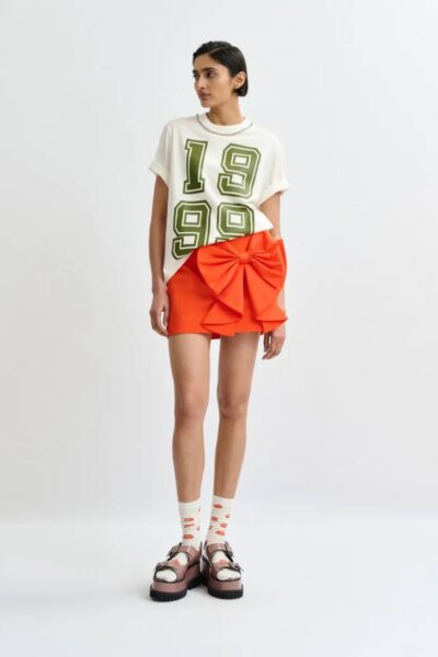 Jisos printed fit tee C1 Essentiel Antwerp