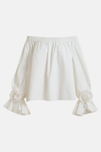 Jofie off shoulder top off white Essentiel