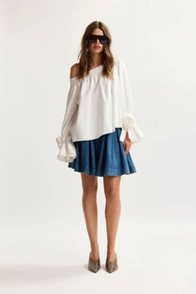 Jofie off shoulder top off white Essentiel