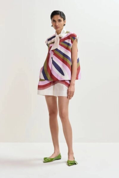 Jopjop sleeveless top C1 off white Essentiel