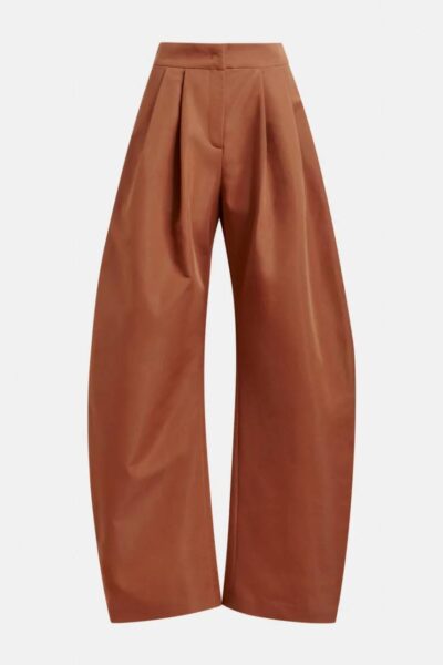Jude barrel leg pants etruscan red Essentiel