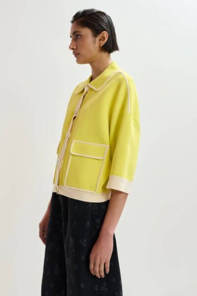 Jugly knit cardigan lemon squeeze Essentiel