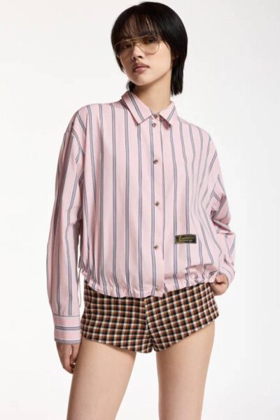 Kabu cropped shirt C4 pinky promise Essentiel