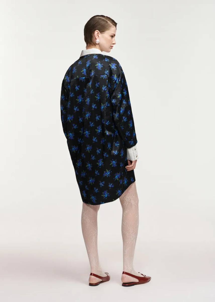Kambridge oversized minidress C1 black Essentiel - Afbeelding 4