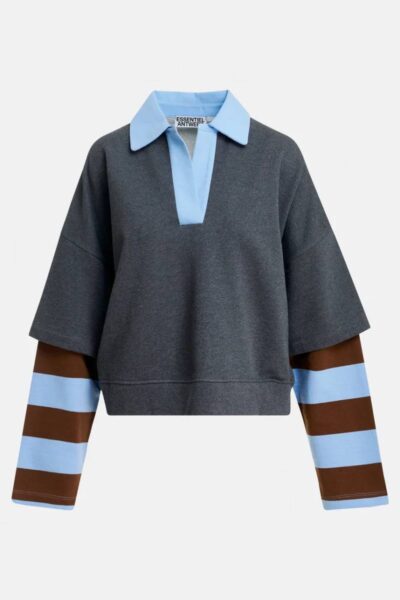 Kantelou polo sweatshirt C2 steel pulse Essentiel
