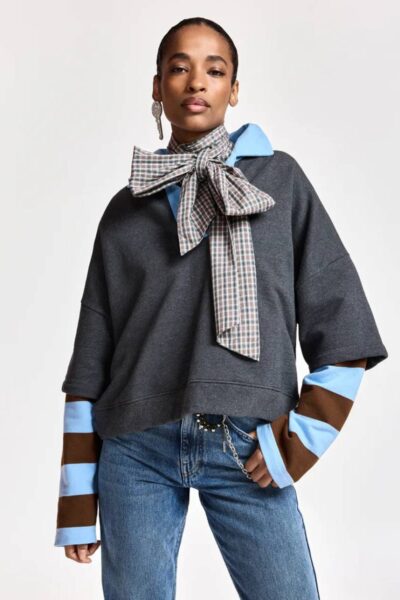 Kantelou polo sweatshirt C2 steel pulse Essentiel