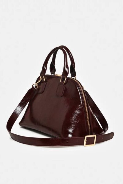 Karla shiny handbag bear me Essentiel