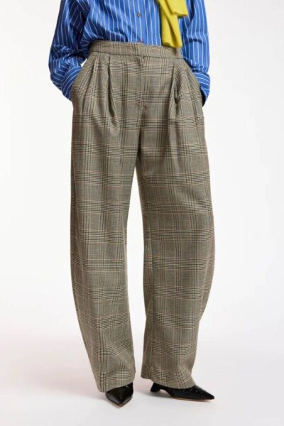 Karol barrel leg pants C1 brown sugar Essentiel