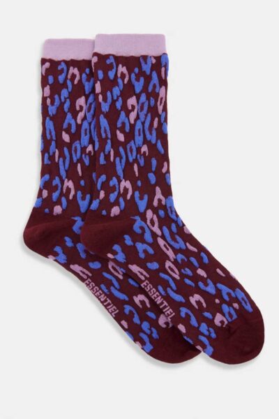 Karty leopard socks C3 wine not Essentiel