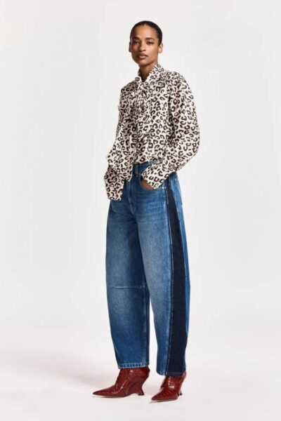 Kashba patchwork jeans C1 midnight Essentiel