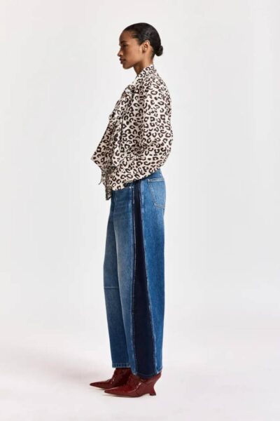 Kashba patchwork jeans C1 midnight Essentiel