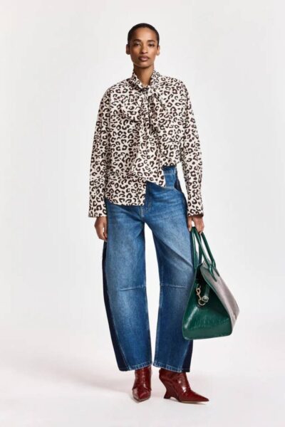 Kashba patchwork jeans C1 midnight Essentiel