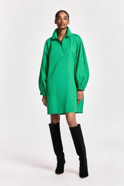 Keagan2 oversized minidress kiwi queen Essentiel
