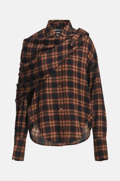 Kiss oversized shirt w/scarf C1 fire Essentiel