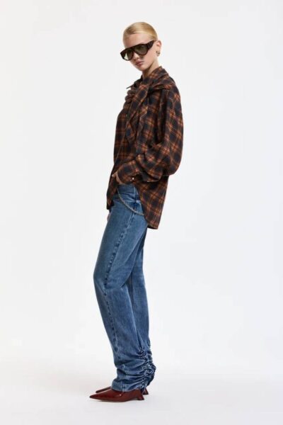 Kiss oversized shirt w/scarf C1 fire Essentiel