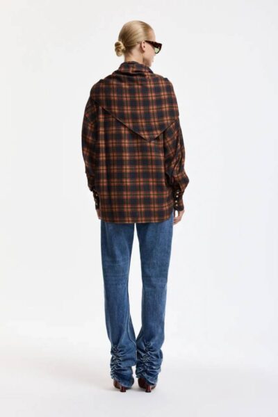 Kiss oversized shirt w/scarf C1 fire Essentiel