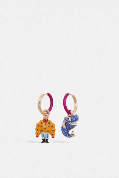 Kode earrings with charms Essentiel Antwerp