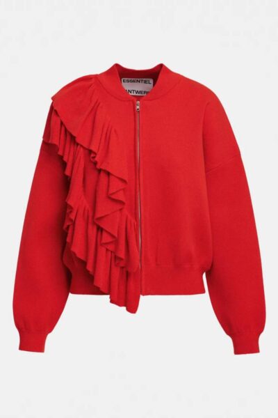 Kodi cardigan with frills firestarter Essentiel