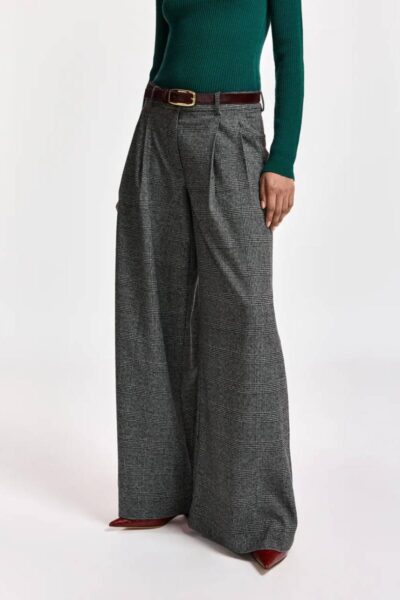Kollection wide leg pants C1 steel pulse Essentiel