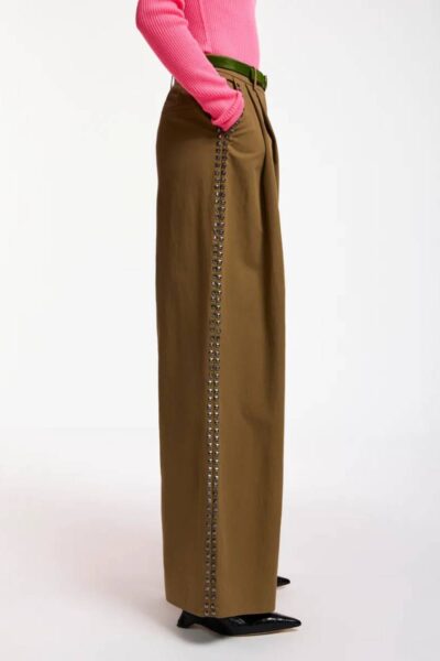 Korrupt studded pants camel club Essentiel