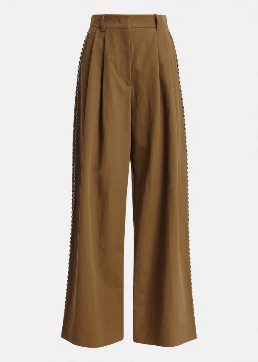 Korrupt studded pants camel club Essentiel - Afbeelding 7