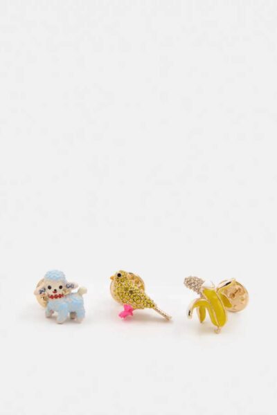 Kruise set of pins C1 kiwi queen Essentiel Antwerp