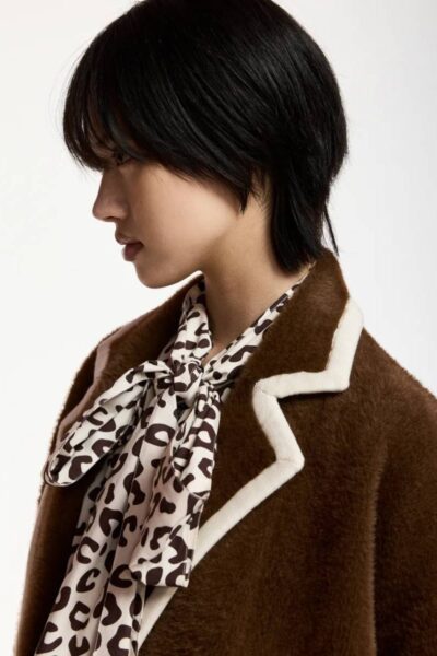 Kugar contrast cardigan bear me Essentiel
