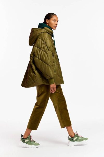 Editor puffer coat toy soldier Essentiel