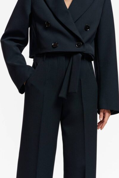 Emiss wide leg pants black Essentiel Antwerp
