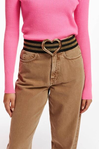 Emolana elastic belt C3 black Essentiel