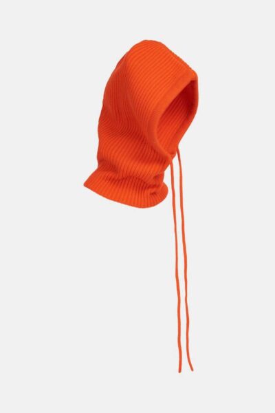 Emoticon ribbed balaclava tiger blossom Essentiel
