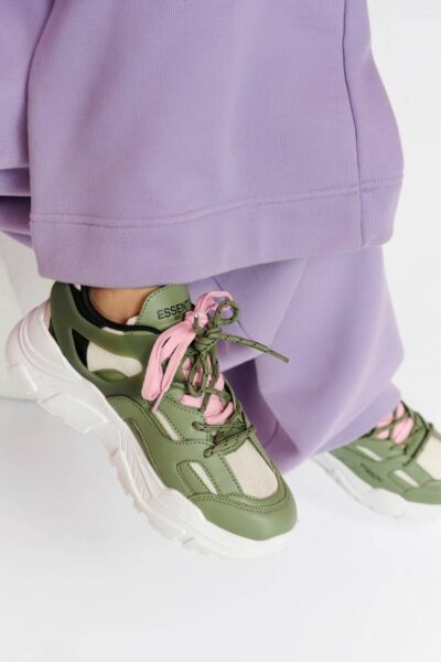 Evangelo sneaker C1 corset pink Essentiel